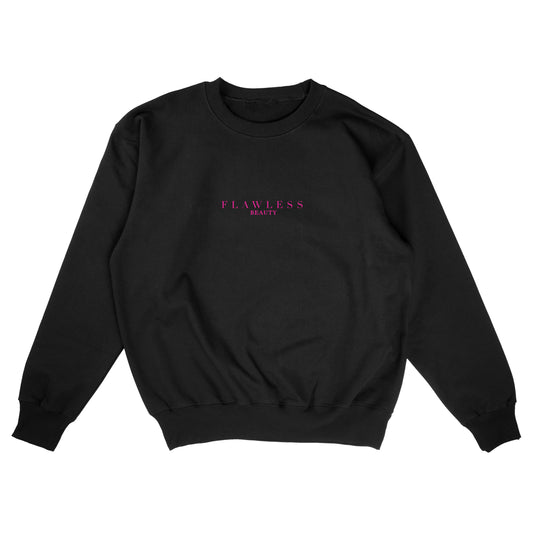 FLAWLESS BEAUTY EMBROIDERY CREWNECK